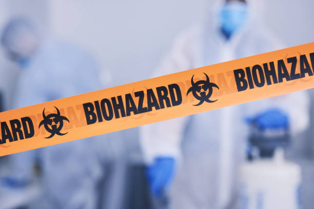 Professional Blood Cleanup technician working in Calimesa, CA